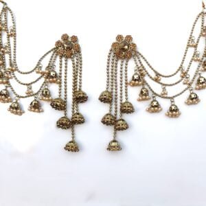 Metal Moti Bahubali Earring